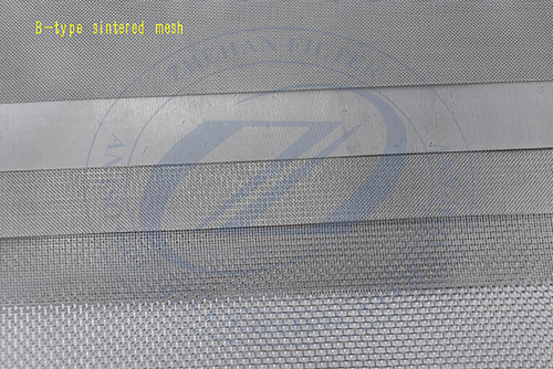 how many layers of stainless steel sintered mesh