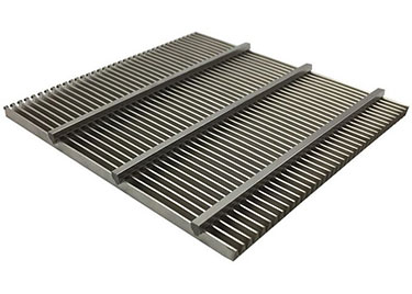 Wedge wire screen open area