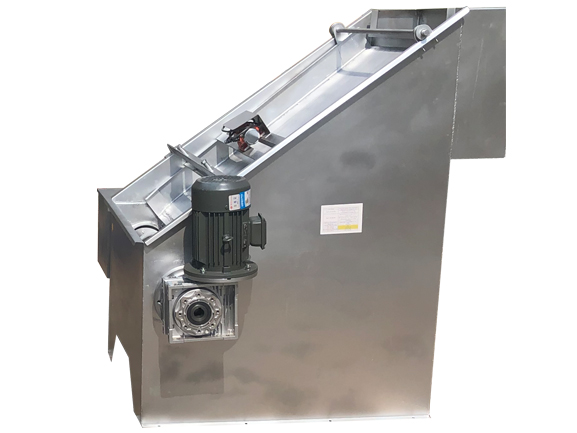 slant screen solid liquid separator