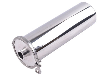 In-line filter with custom filter element